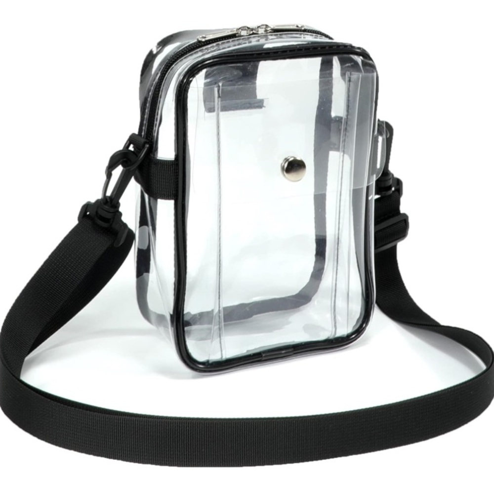 ~NWT Clear Plastic Cossbody/Waist Bag Stadium Approved~